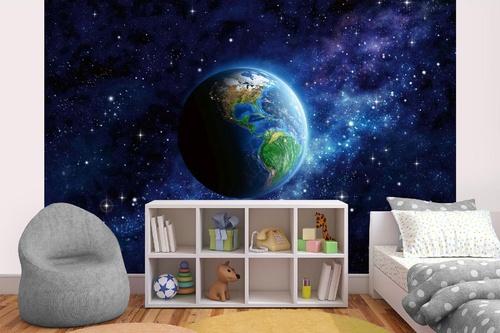 Vlies Fototapete - Planet Erde 375 x 250 cm